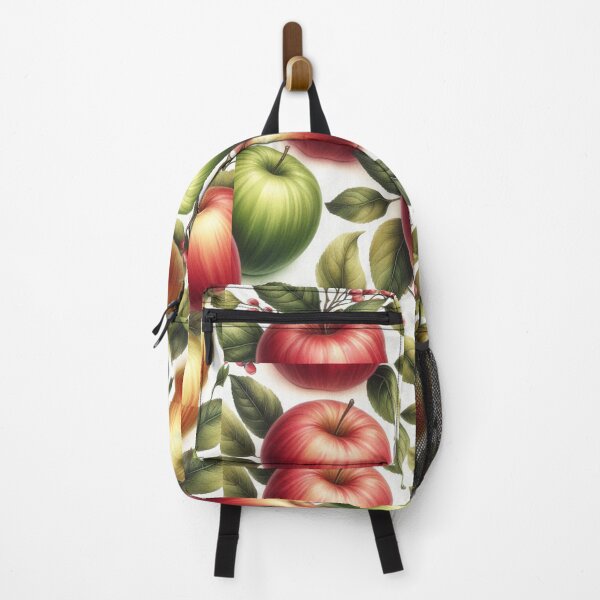 Item preview, Apple and leaf motif -repeating pattern designed and sold by Dominika Farkašová.
