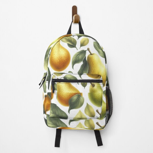 Item preview, Pear and leaf motif -repeating pattern designed and sold by Dominika Farkašová.