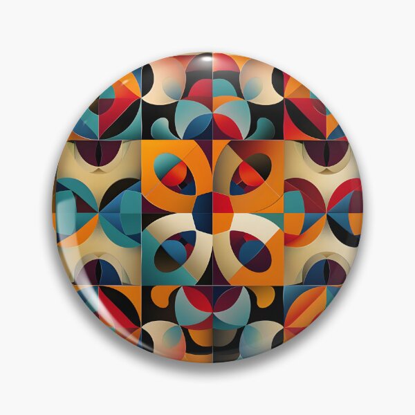 Item preview, Vibrant  Colorful Geometric Seamless Pattern  designed and sold by Apkdesigner.