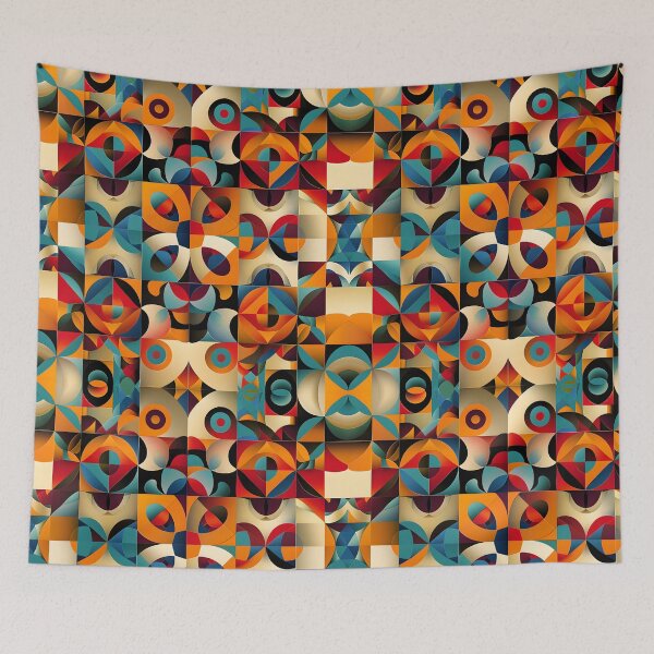 Item preview, Vibrant  Colorful Geometric Seamless Pattern  designed and sold by Apkdesigner.