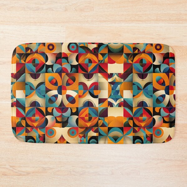 Item preview, Vibrant  Colorful Geometric Seamless Pattern  designed and sold by Apkdesigner.