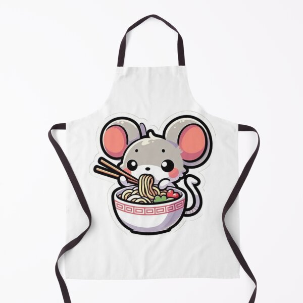 Item preview, Cute mouse eating ramen designed and sold by Culmika.