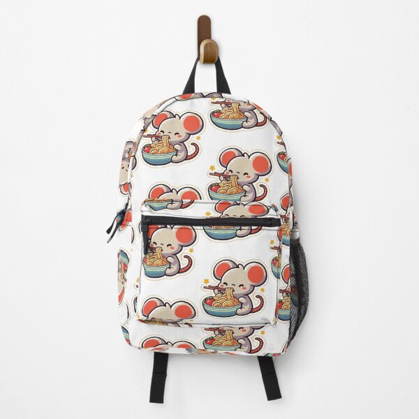 Item preview, Cute mouse eating ramen designed and sold by Culmika.