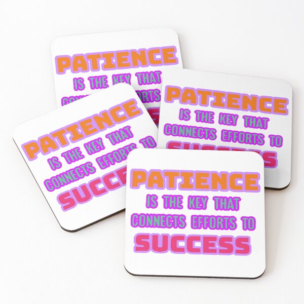 Item preview, PATIENCE IS THE KEY THAT CONNECT EFFORTS TO SUCCESS  designed and sold by Lagwsal22.