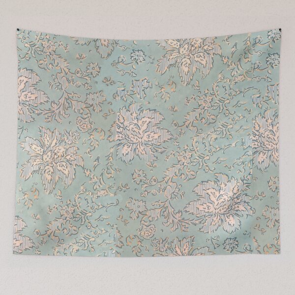 Item preview, Seafoam Floral designed and sold by azurecricket.