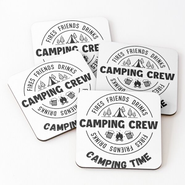 Item preview, Camping Crew Camping Time designed and sold by artimplementer.