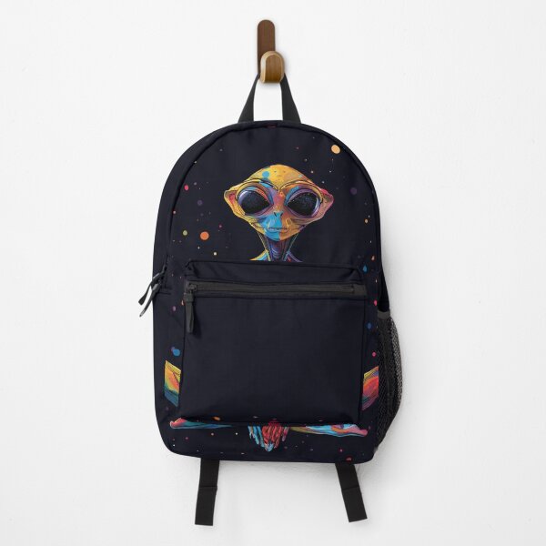 Item preview, Colorful alien in the space designed and sold by aivisionsart.
