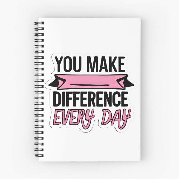 Item preview, You Make a Difference Everyday designed and sold by JustCrafted.