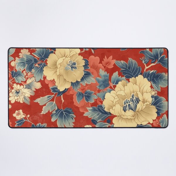 Vista previa del artículo con la obra «Flor de camelia beige intrincada», diseñado y vendido por DarkDataSkullz.