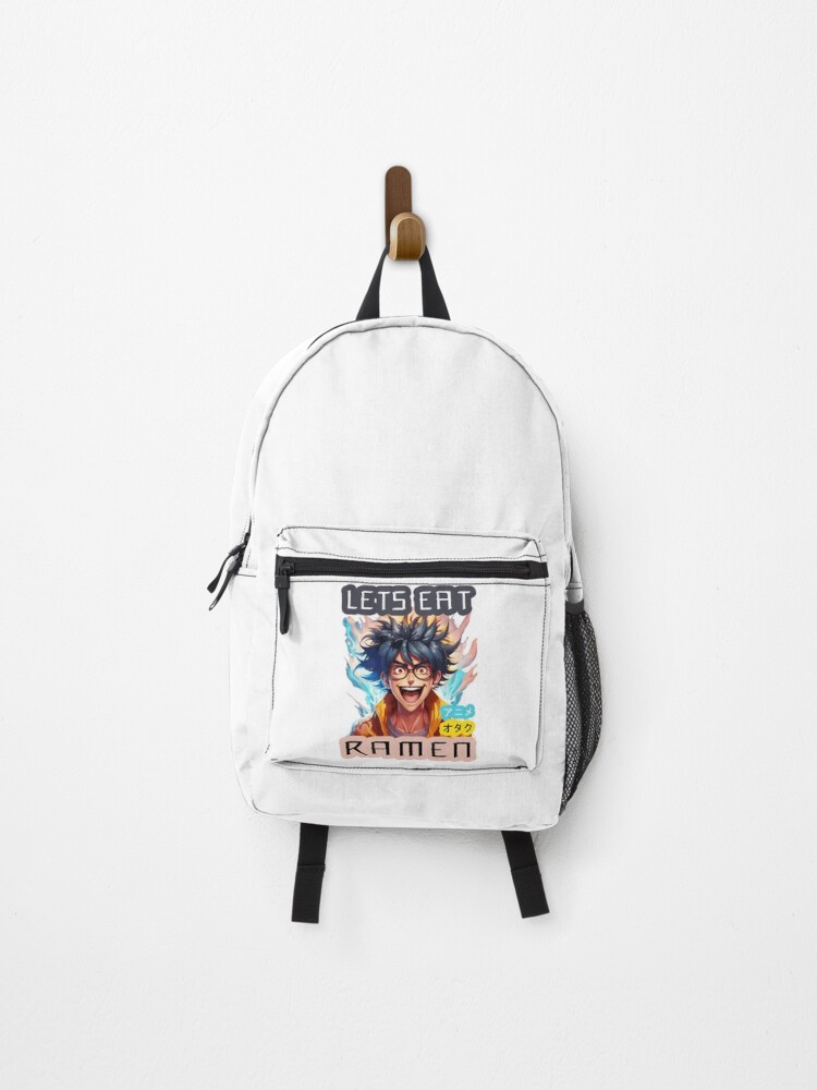 Thumbnail 1 of 3, Backpack, Let's Eat Ramen designed and sold by Ultimate-Rabbit.