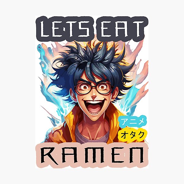 Artikelvorschau, Lets Eat Ramen entworfen und verkauft von Ultimate-Rabbit.