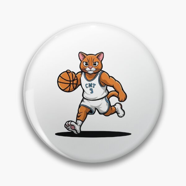 Item preview, Playful Cat Slam Dunk designed and sold by CatMemesWorld.