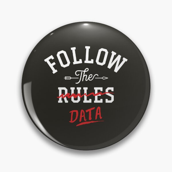 Item preview, Follow Data Not Rules Funny Nerd designed and sold by Geek Updated.
