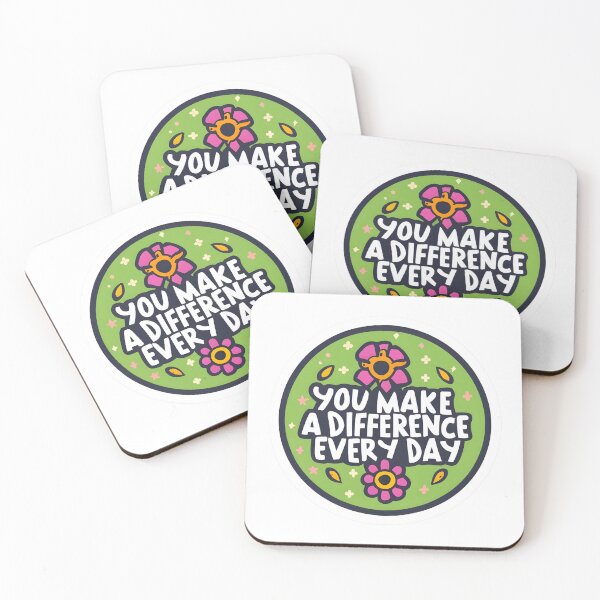 Item preview, You Make a Difference Everyday designed and sold by JustCrafted.