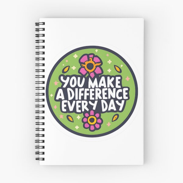 Item preview, You Make a Difference Everyday designed and sold by JustCrafted.