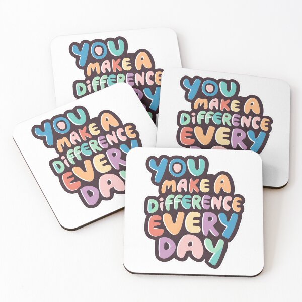 Item preview, You Make a Difference Everyday designed and sold by JustCrafted.