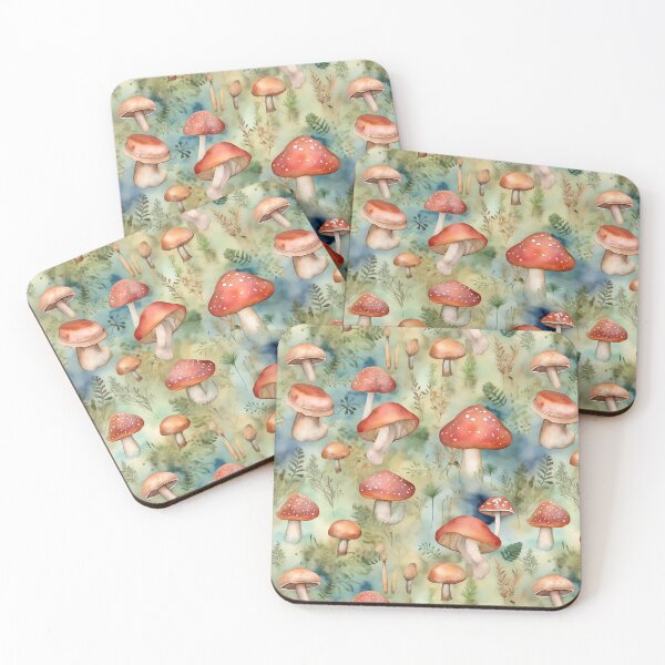 Item preview, mushroom rain fly agaric designed and sold by elegantpaterns.