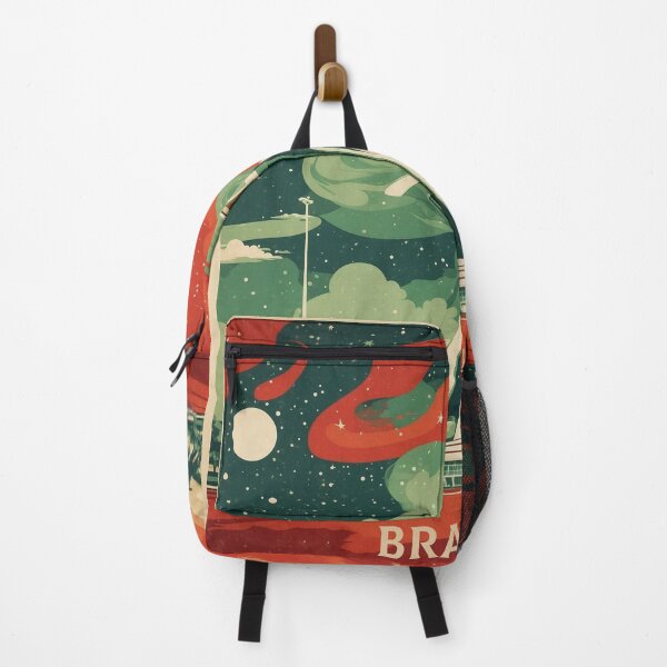 Item preview, Brasilia Brazil Vintage Poster Tourism  designed and sold by TravelersGems.