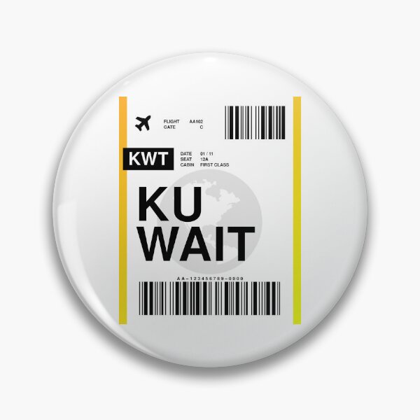 Item preview, Kuwait Boarding Pass designed and sold by RabbitK.