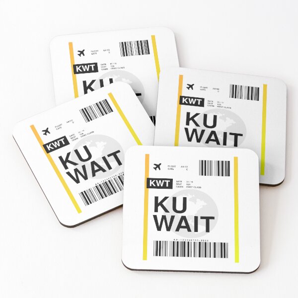 Item preview, Kuwait Boarding Pass designed and sold by RabbitK.