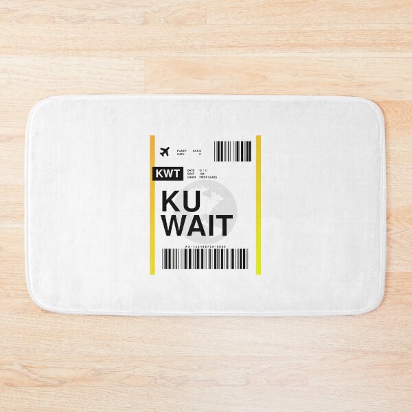 Item preview, Kuwait Boarding Pass designed and sold by RabbitK.