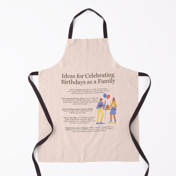Item preview, Ideas for Celebrating Birthdays as a Family designed and sold by TheFocusedShop.