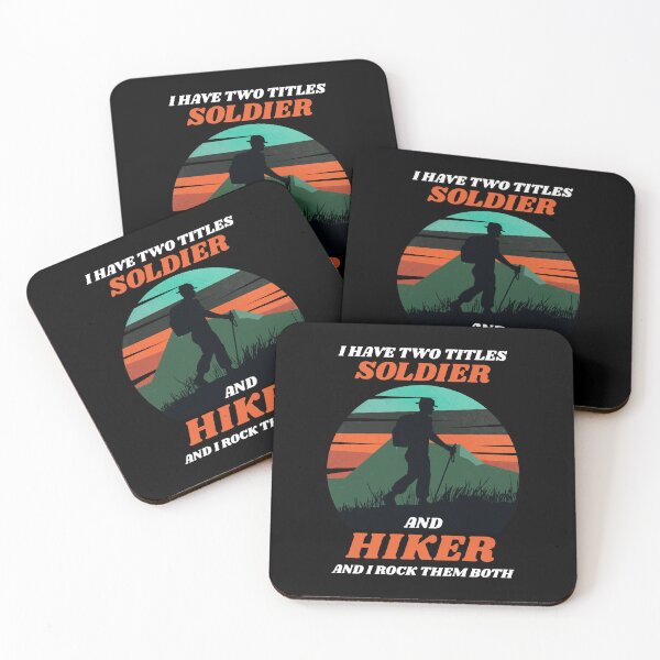 Item preview, Gift for Military man who loves hiking designed and sold by SSSTUDIOONE.