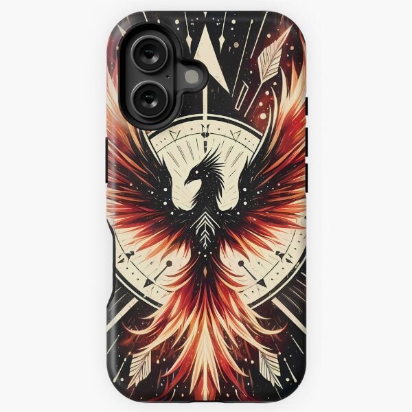 Aperçu de l'œuvre Fire Fenix, art généré par Ai créée et vendue par Anna Chidiac.