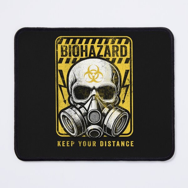 Item preview, Biohazard Grunge Skull Caution Sign  designed and sold by DetourShirts.