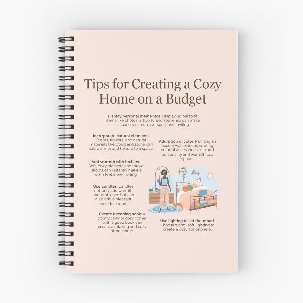 Item preview, Tips for Creating a Cozy Home on a Budget designed and sold by TFHStore.