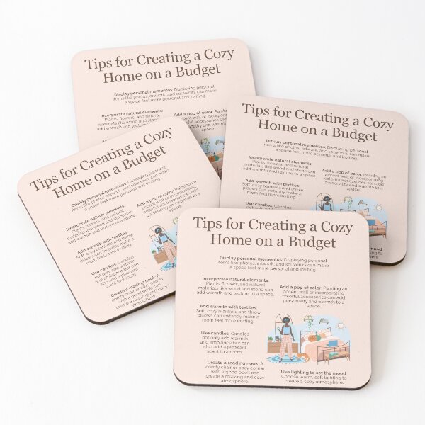 Item preview, Tips for Creating a Cozy Home on a Budget designed and sold by TFHStore.