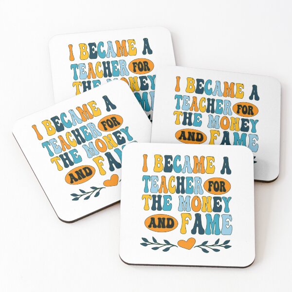 Item preview, I Became a Teacher for the Passion and Impact - Humorous Design for Educators designed and sold by asbno19.
