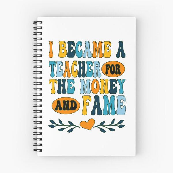 Item preview, I Became a Teacher for the Passion and Impact - Humorous Design for Educators designed and sold by asbno19.