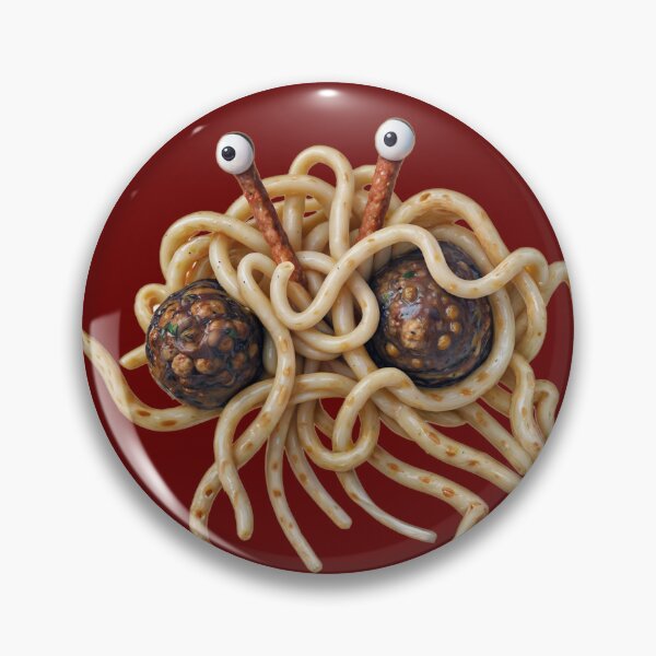 Item preview, Cult of pasta, god, divinity of Pastafarianism designed and sold by PlumeUniverse.