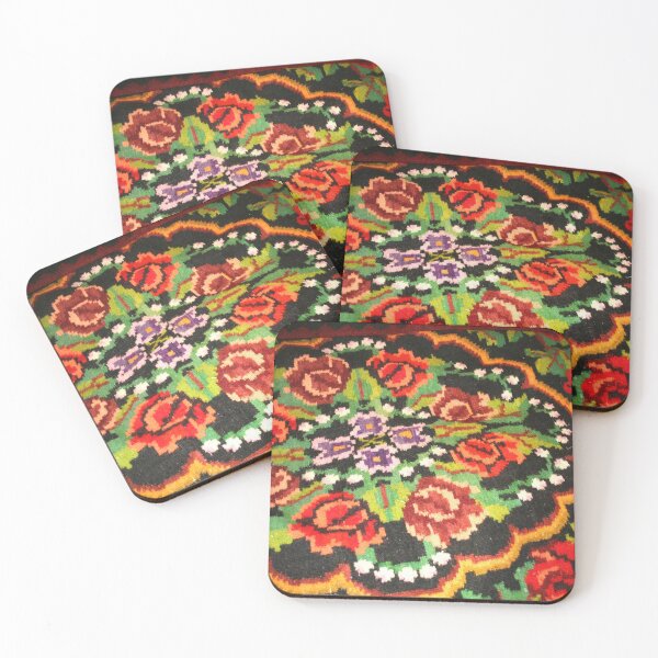 Item preview, Woven carpet from Bistrita Nasaud county, Transylvania, Romania designed and sold by PhotoUiuiu.