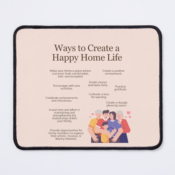 Item preview, Ways to Create a Happy Home Life designed and sold by TFHStore.