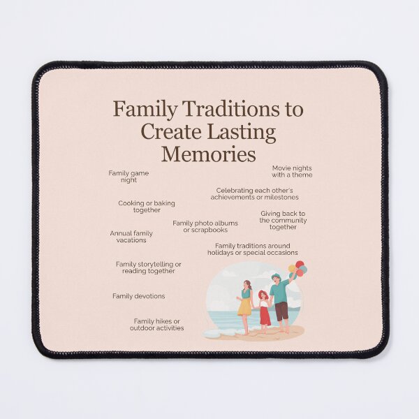 Item preview, Family Traditions to Create Lasting Memories designed and sold by TFHStore.