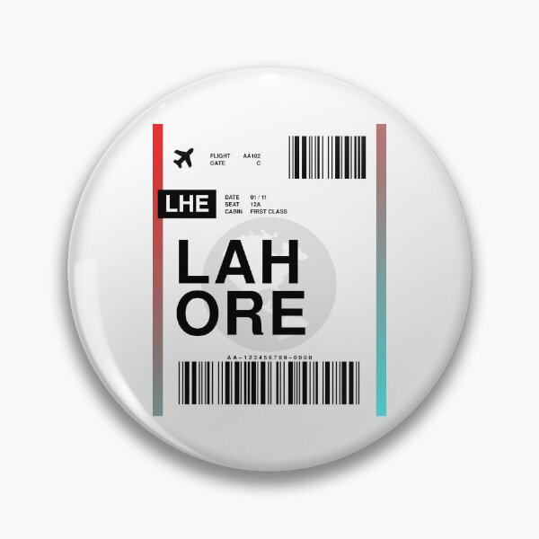 Item preview, Lahore Boarding Pass designed and sold by RabbitK.
