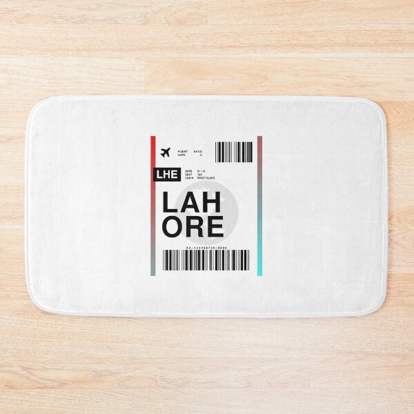 Item preview, Lahore Boarding Pass designed and sold by RabbitK.