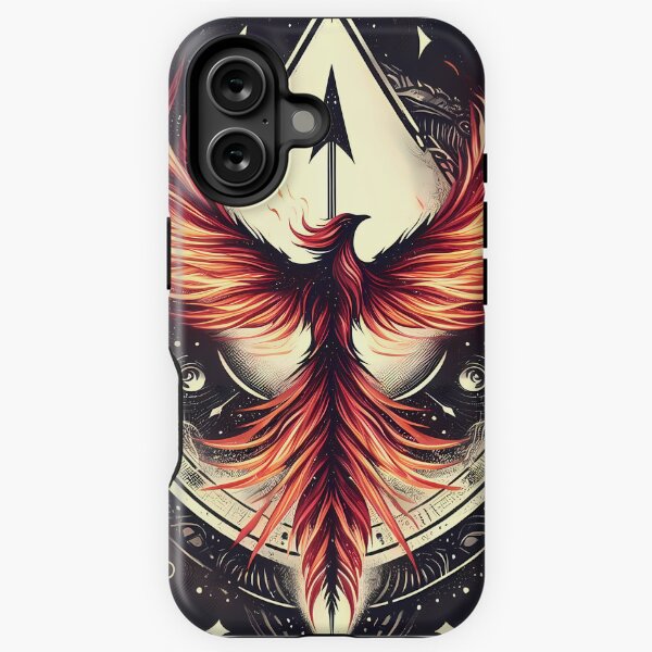 Aperçu de l'œuvre Fire Fenix, art généré par Ai créée et vendue par Anna Chidiac.