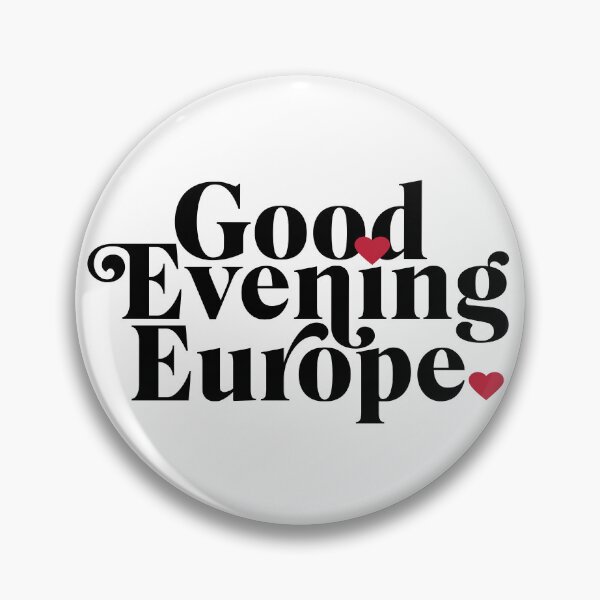 Item preview, Eurovision Good Evening Europe designed and sold by humnoo.