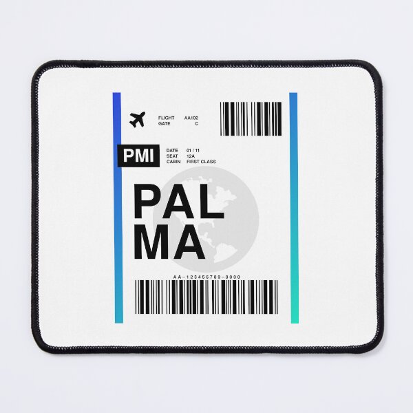 Item preview, Palma Boarding Pass designed and sold by RabbitK.