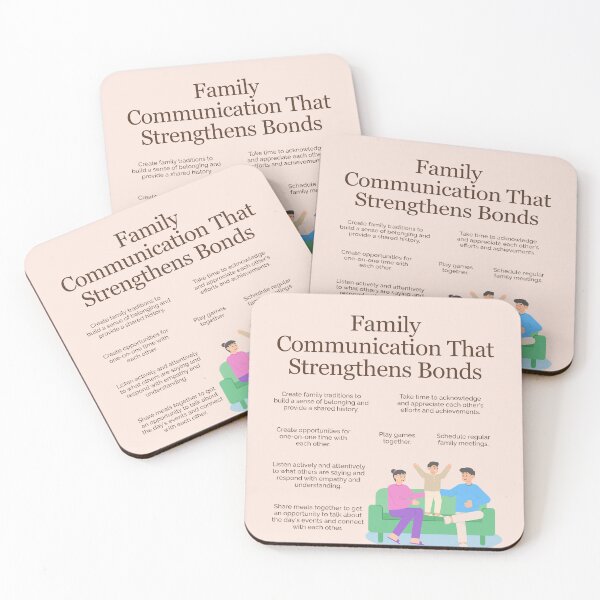 Item preview, Family Communication that Strengthens Bonds designed and sold by TheFocusedShop.