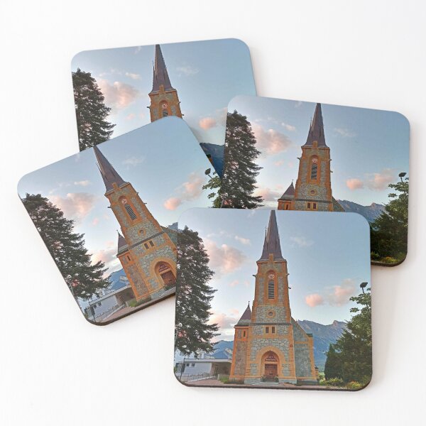 Item preview, Church at sunset designed and sold by ChicVoyagePics.