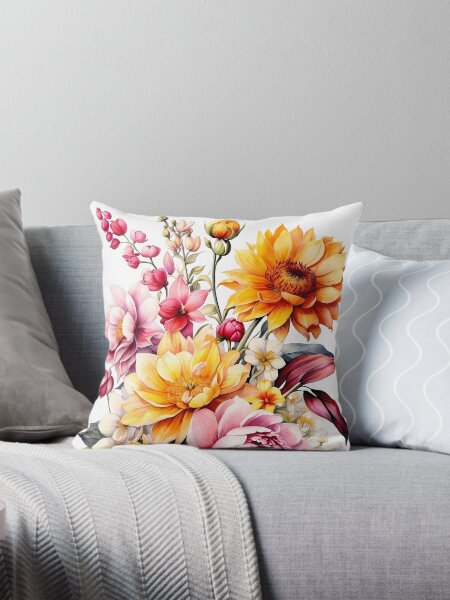 Item preview, Radiant Blossoms: Orchids, Peonies, and Sunflowers designed and sold by Chicandcool.