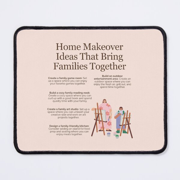 Item preview, Home Makeover Ideas that Bring Families Together designed and sold by TheFocusedShop.