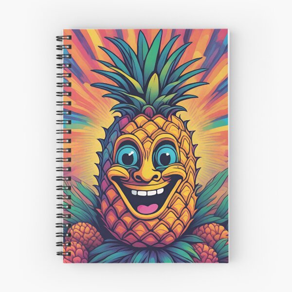 Item preview, Psychedelic pineapple designed and sold by Vilemo.