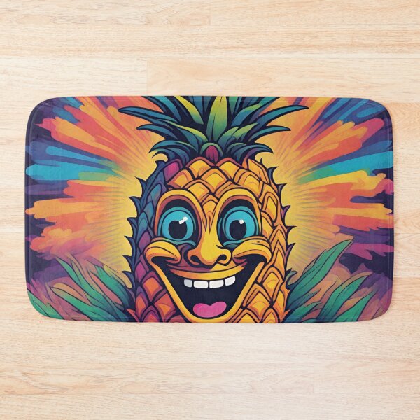 Item preview, Psychedelic pineapple designed and sold by Vilemo.