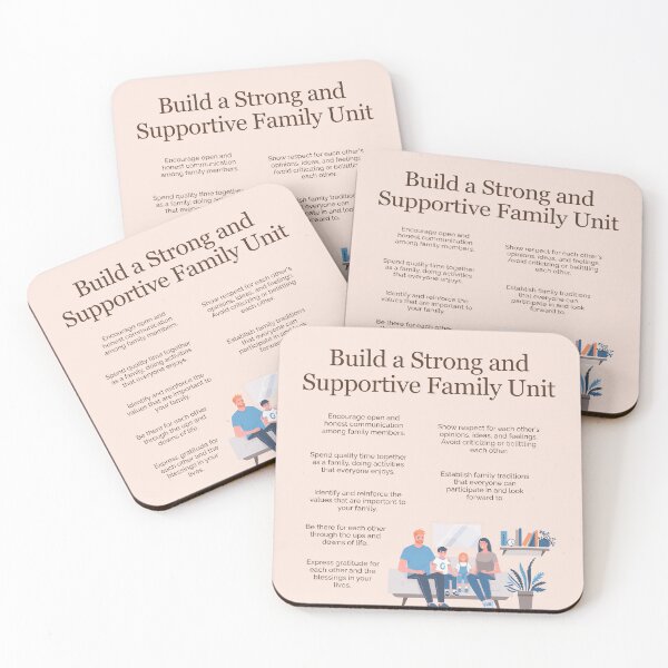 Item preview, Build a Strong and Supportive Family Unit designed and sold by TheFocusedShop.