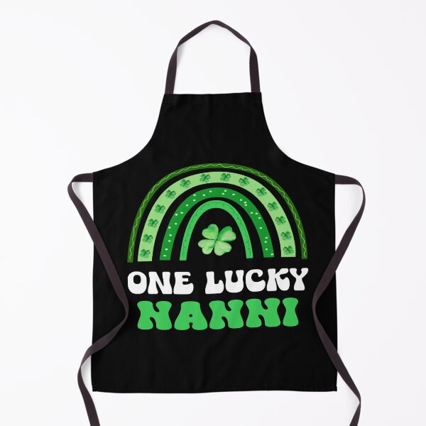 Item preview, One Lucky Nannie Rainbow Saint Patrick's Day Shamrock designed and sold by ShopSmart213.